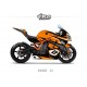 Kit déco KTM RC8 3.3 Orange Noir Gris