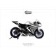 Kit déco Yamaha R3 2015/18 2.4 Blanc Gris Noir