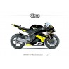 Kit déco Yamaha R6 2008/16 2.3 Noir Jaune Blanc